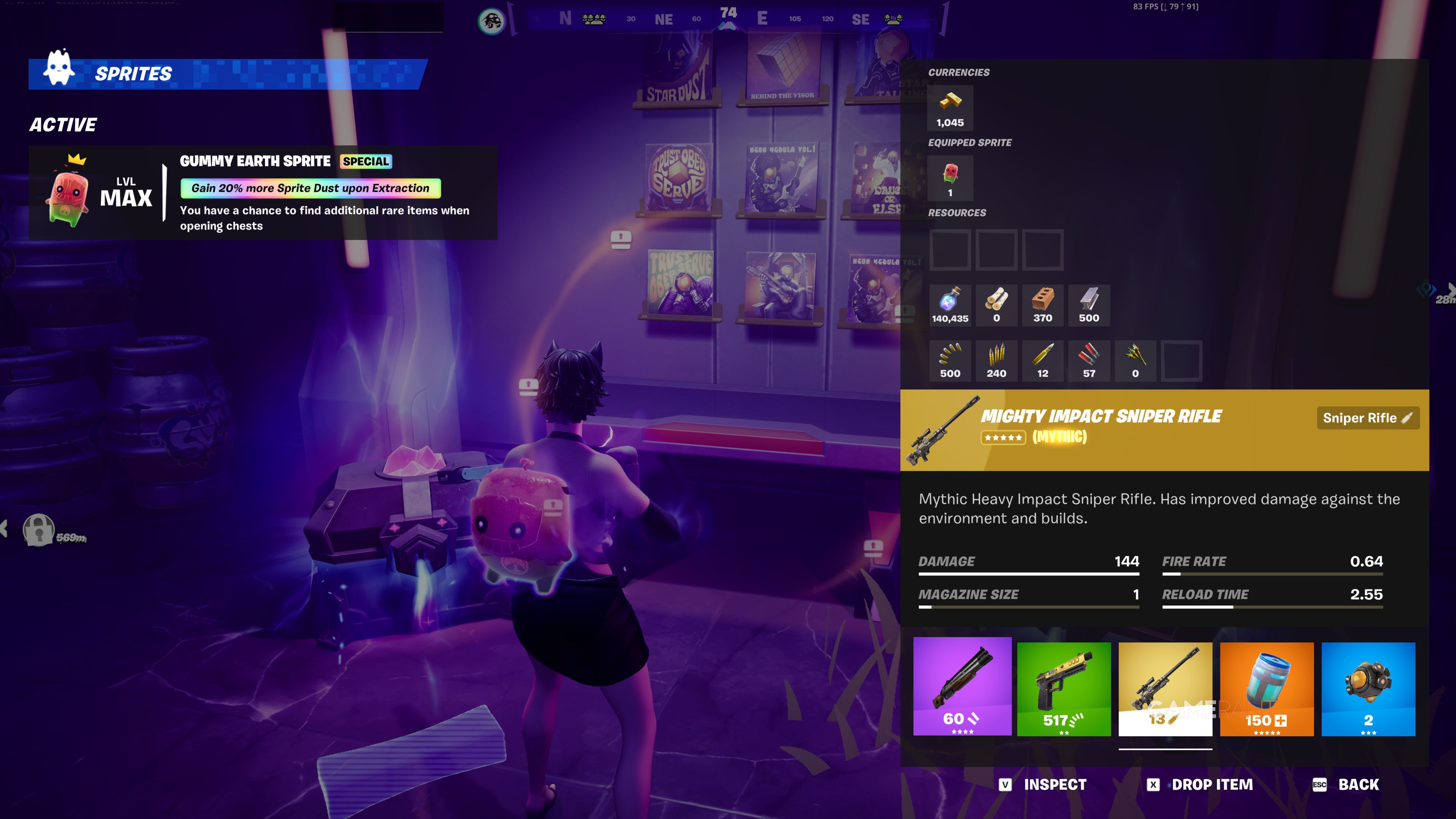 How to Get the Mythic Mighty Impact Sniper Rifle in Fortnite