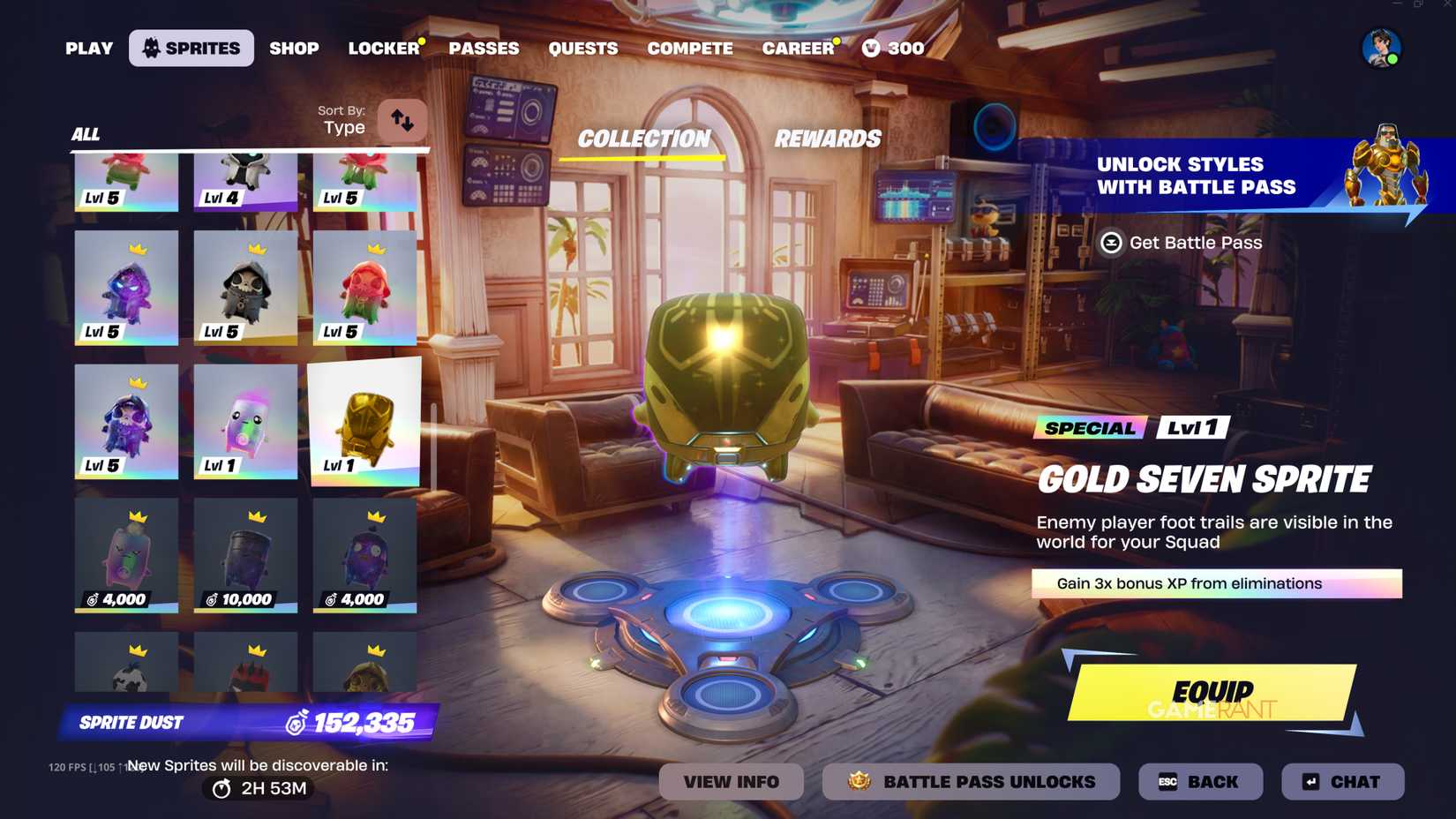 How to get the Seven Sprite in Fortnite - 2