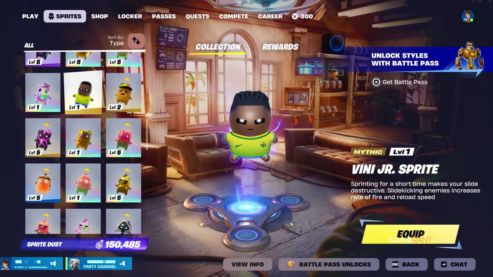 How to Get the Vini Jr. Sprite in Fortnite - 2