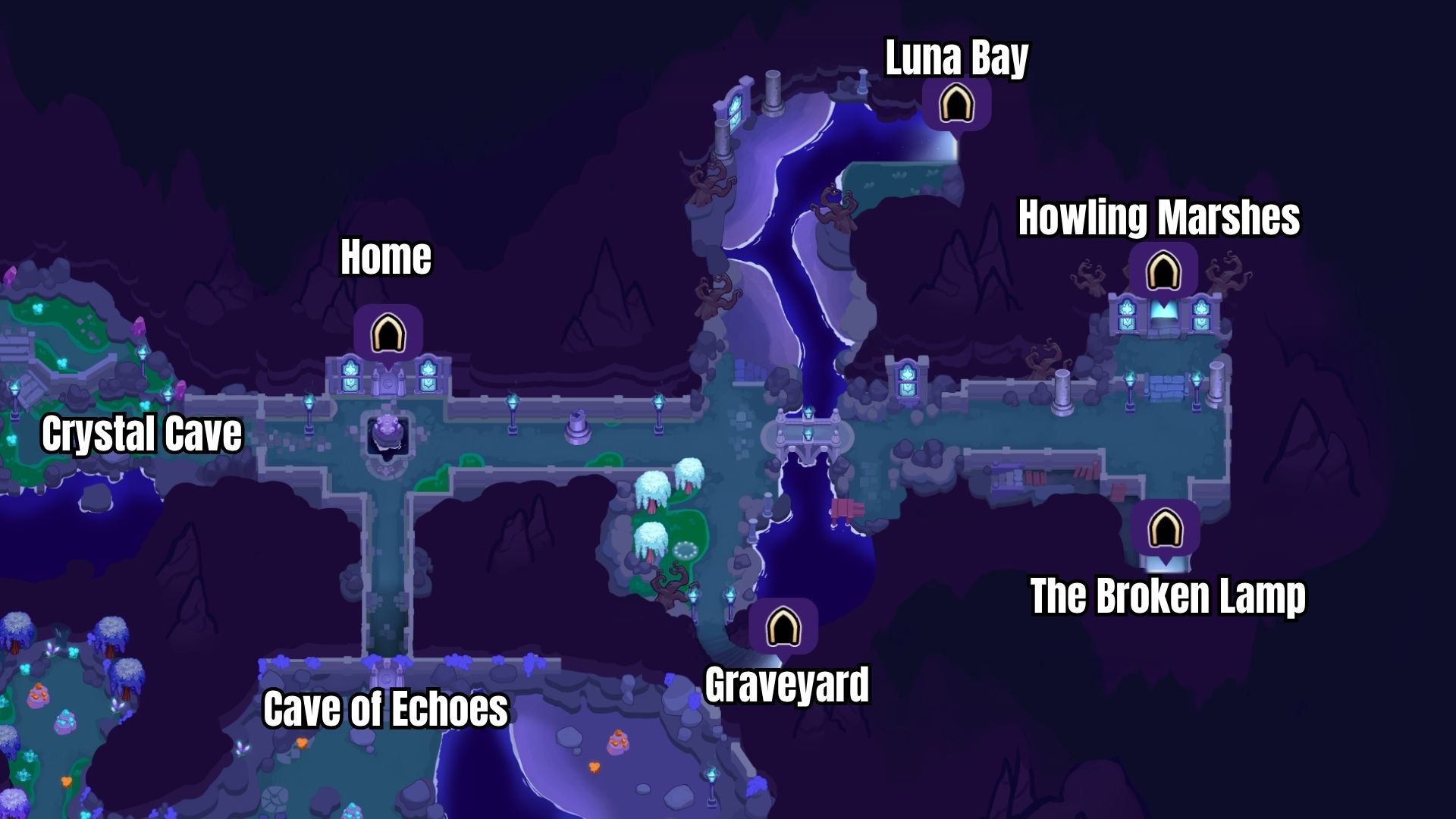 How to Open All Twilight Catacombs Entrances in Moonlight Peaks
