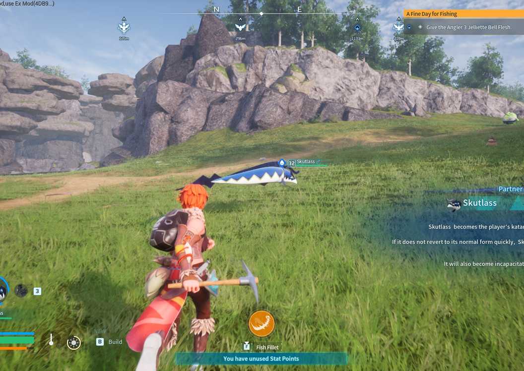 How to Use Fish Sword (Katana) in Palworld (2)