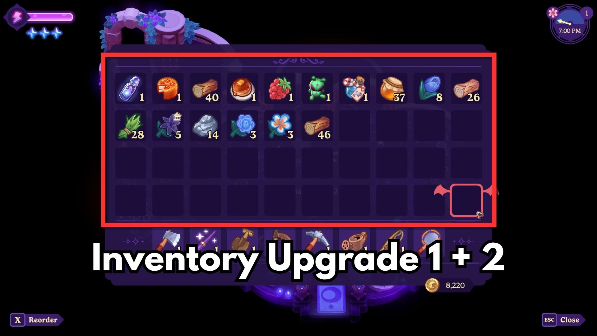 inventory ugprade 2 in moonlight peaks (2)