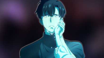 Image of Sung Jinwoo crying as Solo Leveling ends its run in Japan