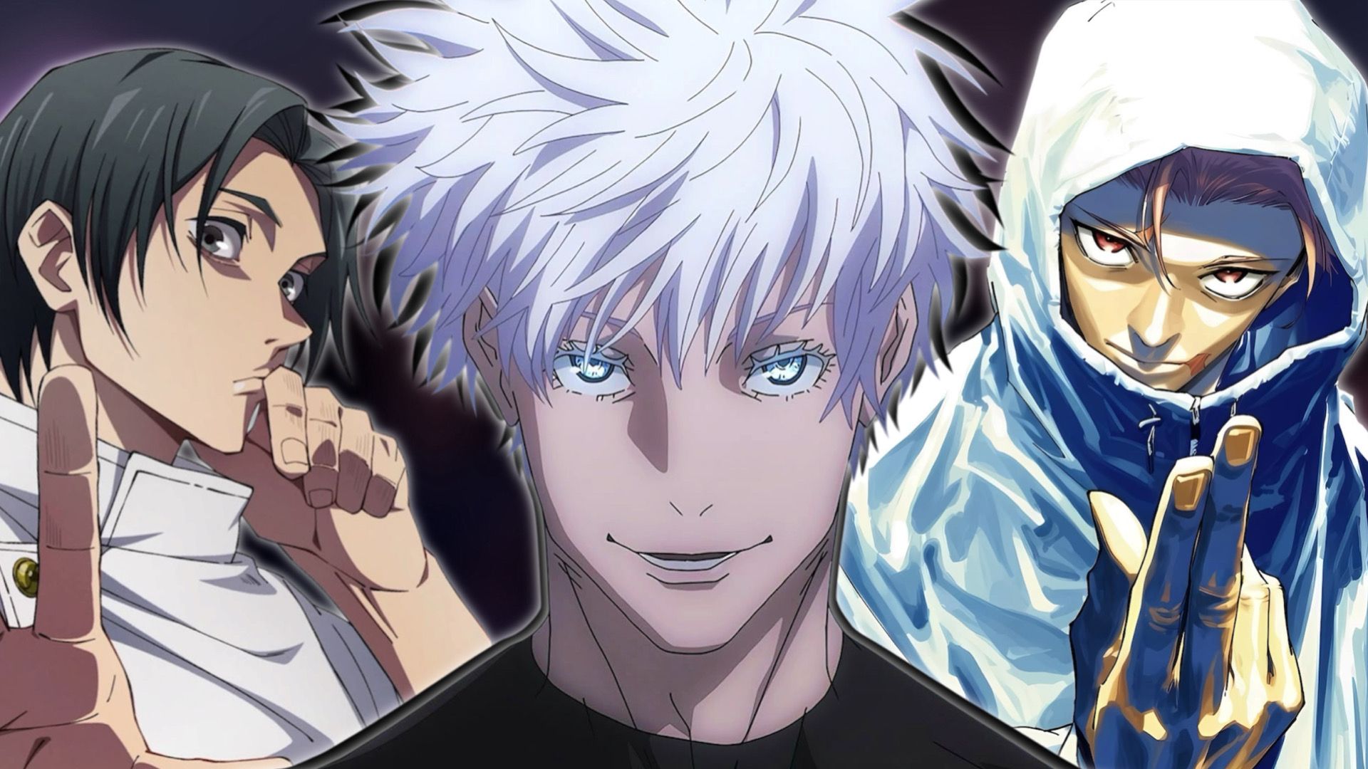 Images of Yuta, Gozo, and Yuji