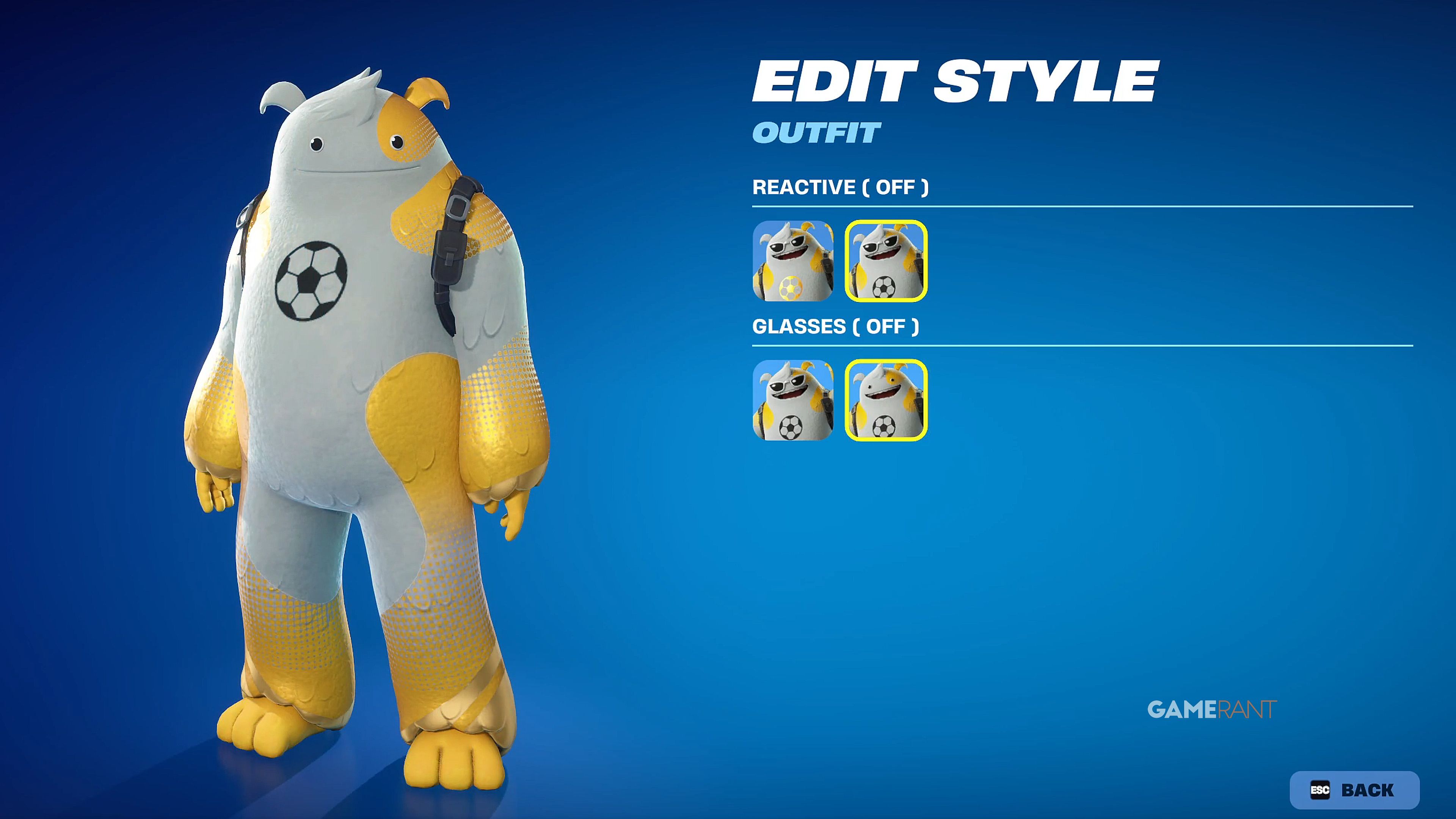 Kickoff Yeddy Skin - Fortnite - 2