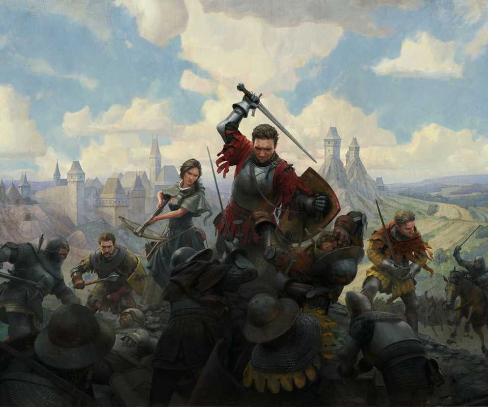 Key art for Kingdom Come: Deliverance 2