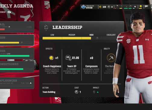 Leadership - College Football 27