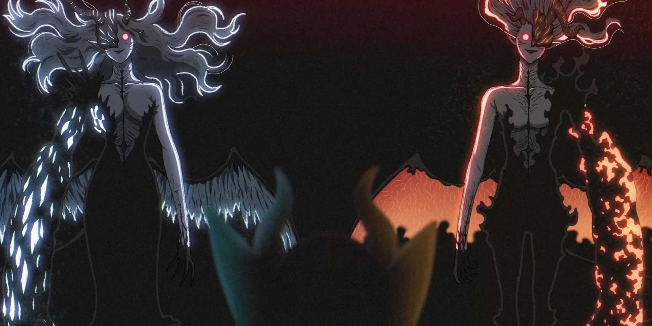 Lilith and Naamah appear in the battlefield.