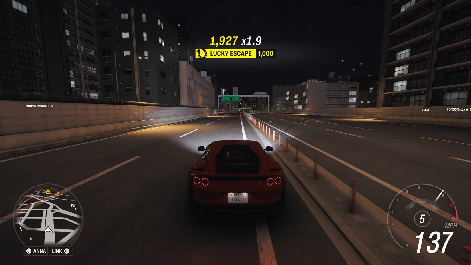 lucky escape skill forza horizon 6