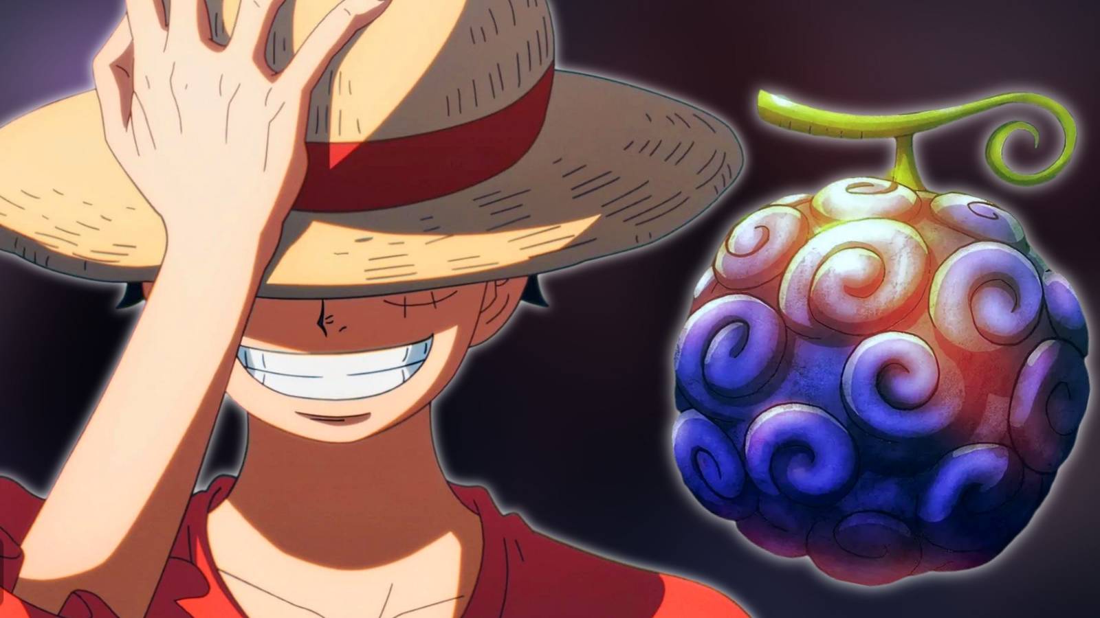 image of Monkey D. Luffy preparing to use his new Gear 5 tranformation