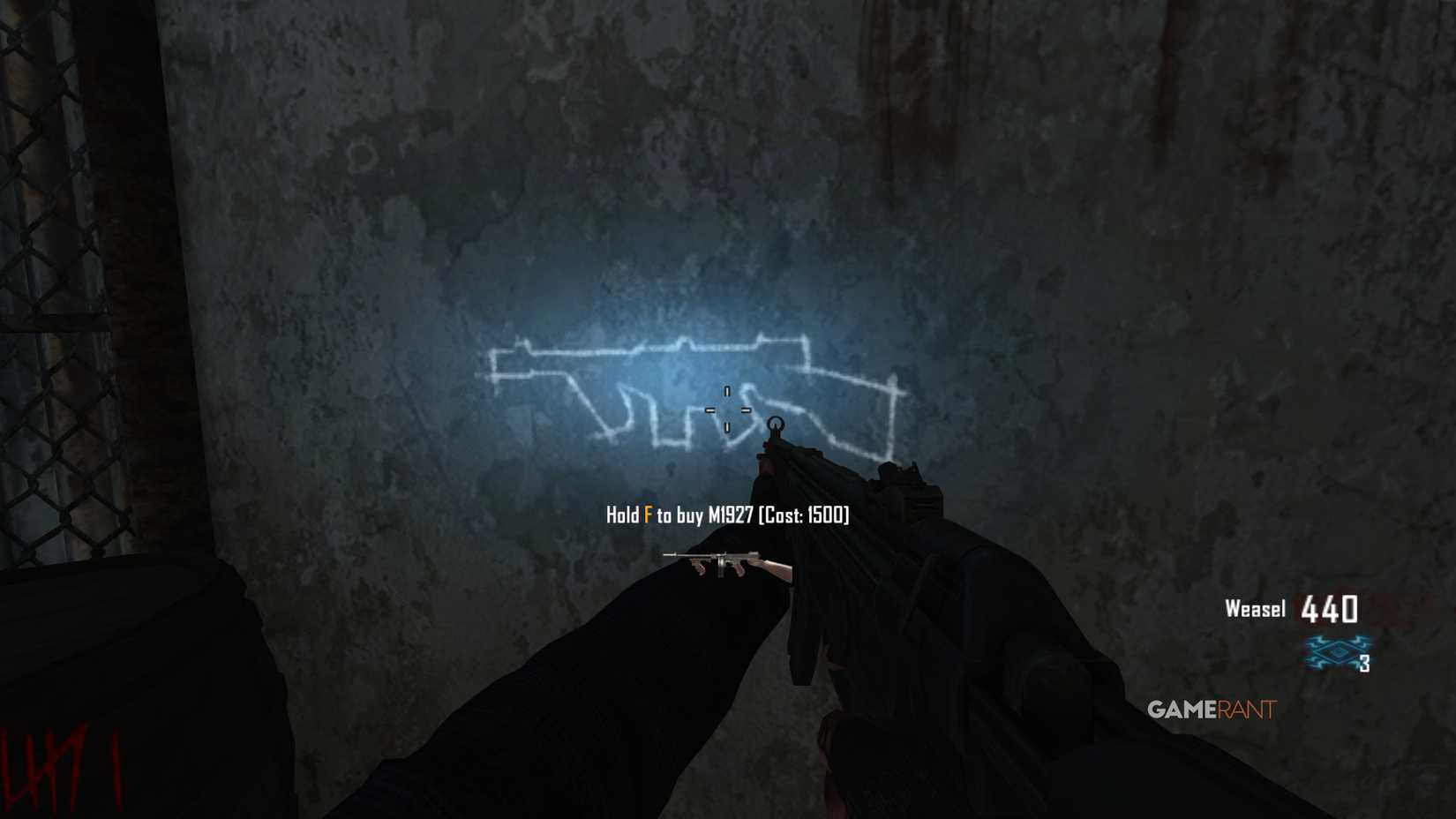 M1927 Wall Marketplace - Mob of the Dead - Black Ops 2 Zombies