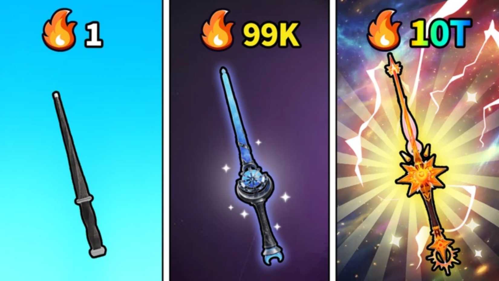 Magic Loot - magic sticks