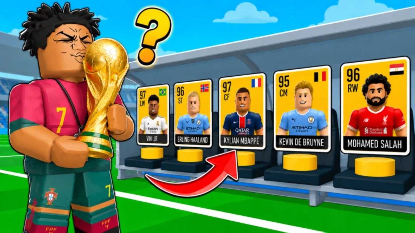 Creating a soccer empire character