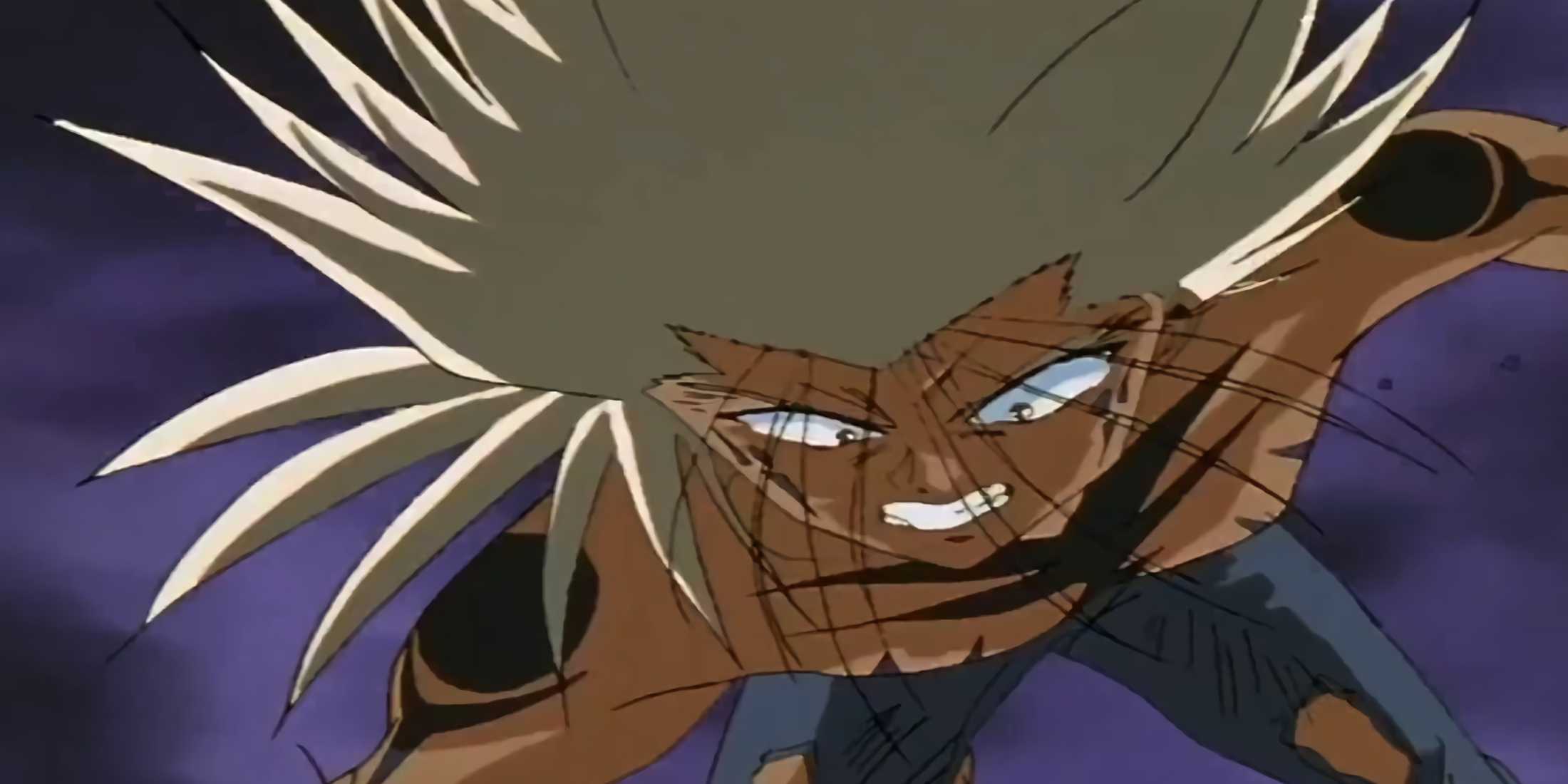 Mazoku Yusuke attacks the opponent