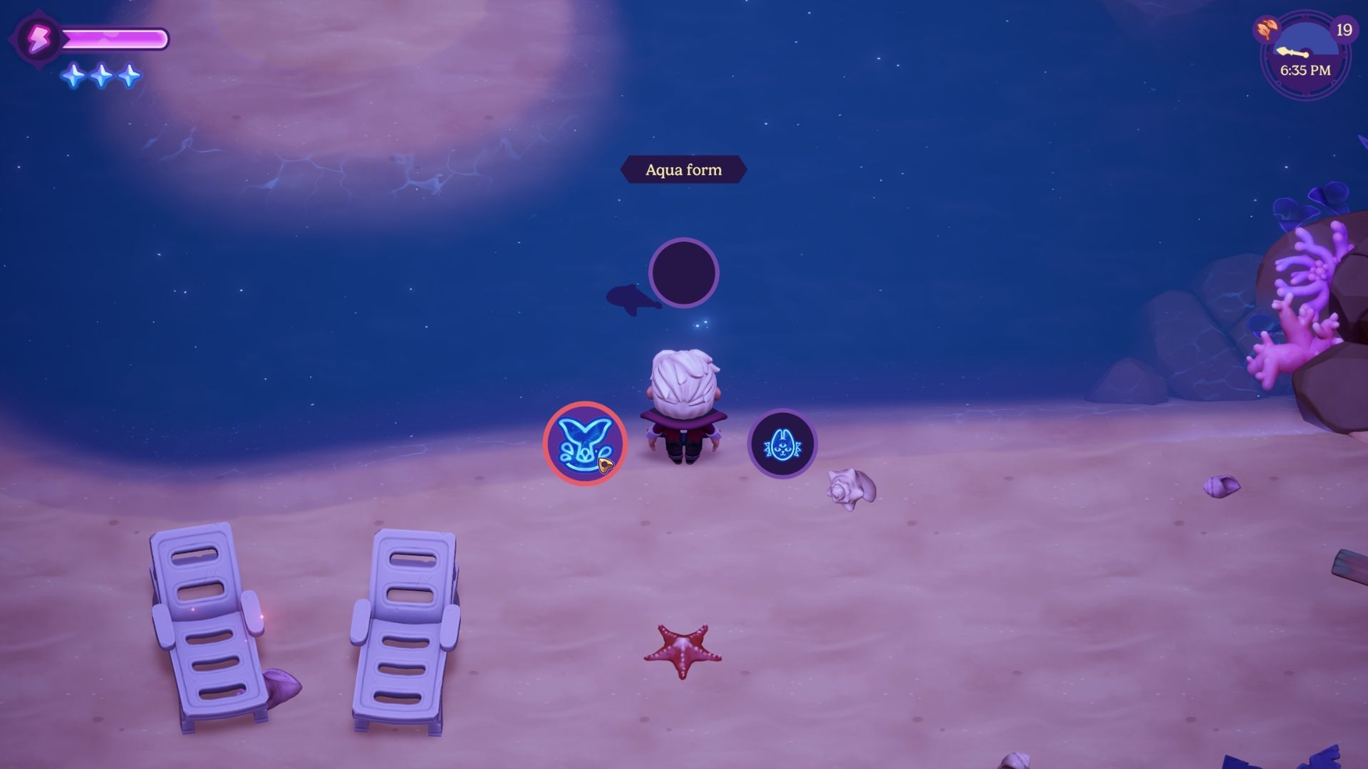 mermaid form dives into Water Ripple's bubbles in Moonlight Peaks (3)