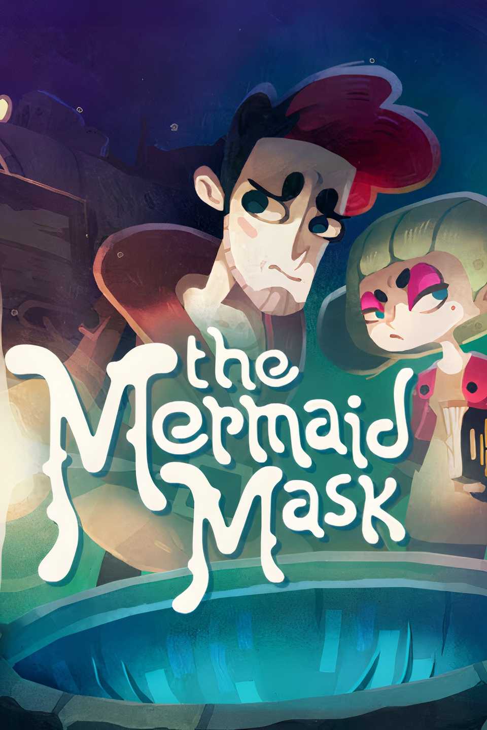 mermaid mask cover art tag page
