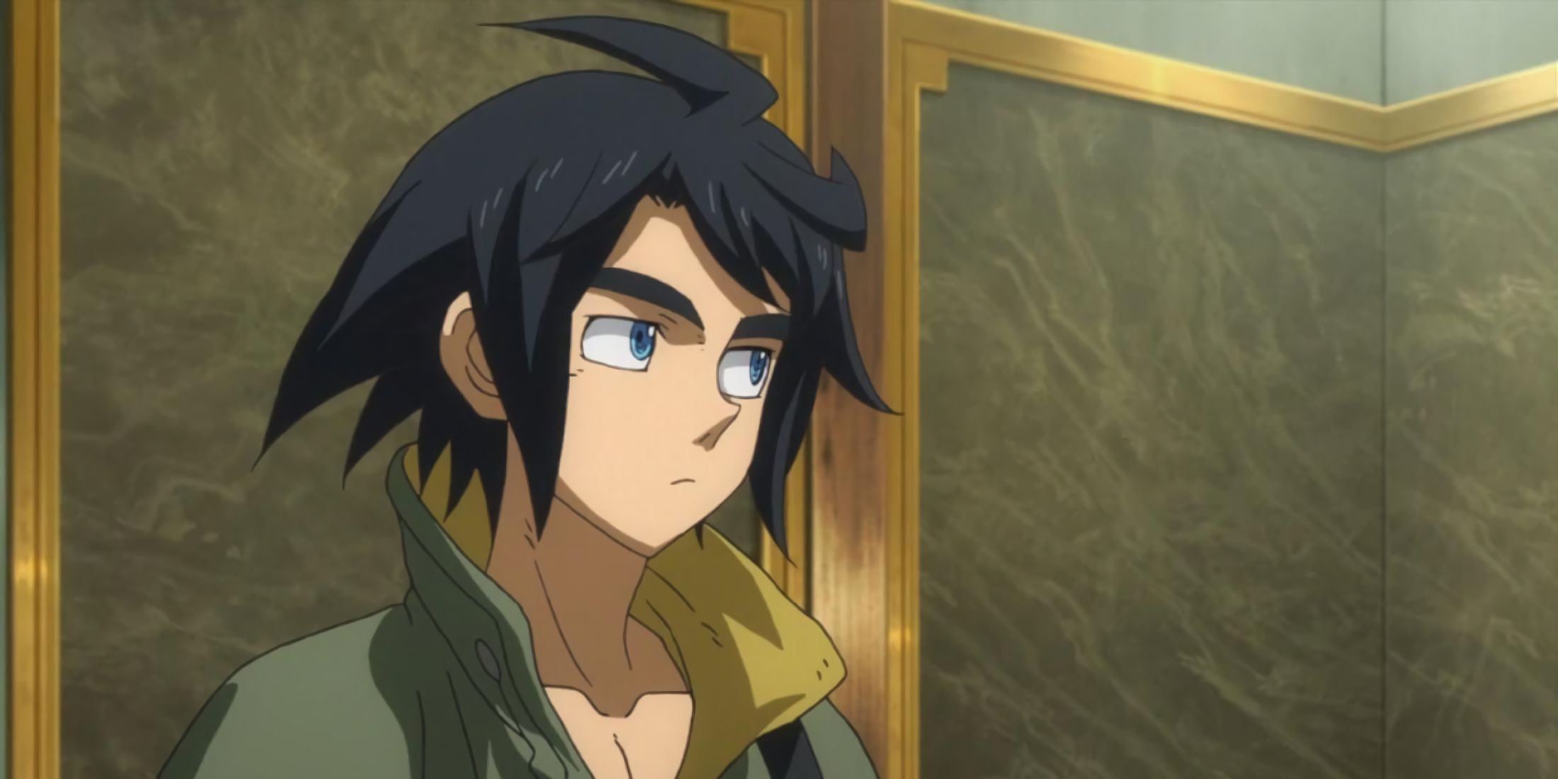 Mikazuki looking worried as he prepares for another mission.