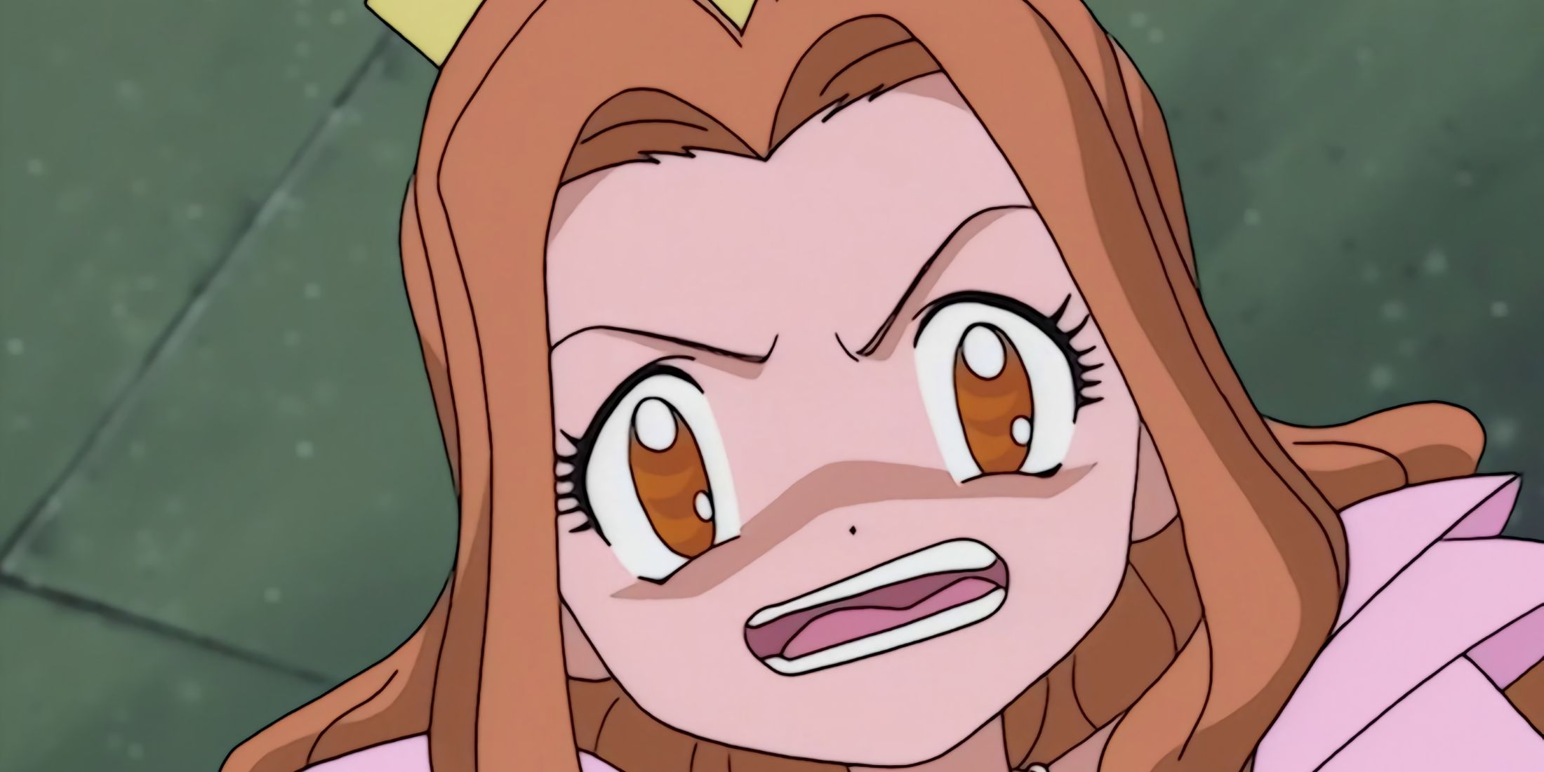 Mimi screams at her friends, angry about not being treated like a princess.