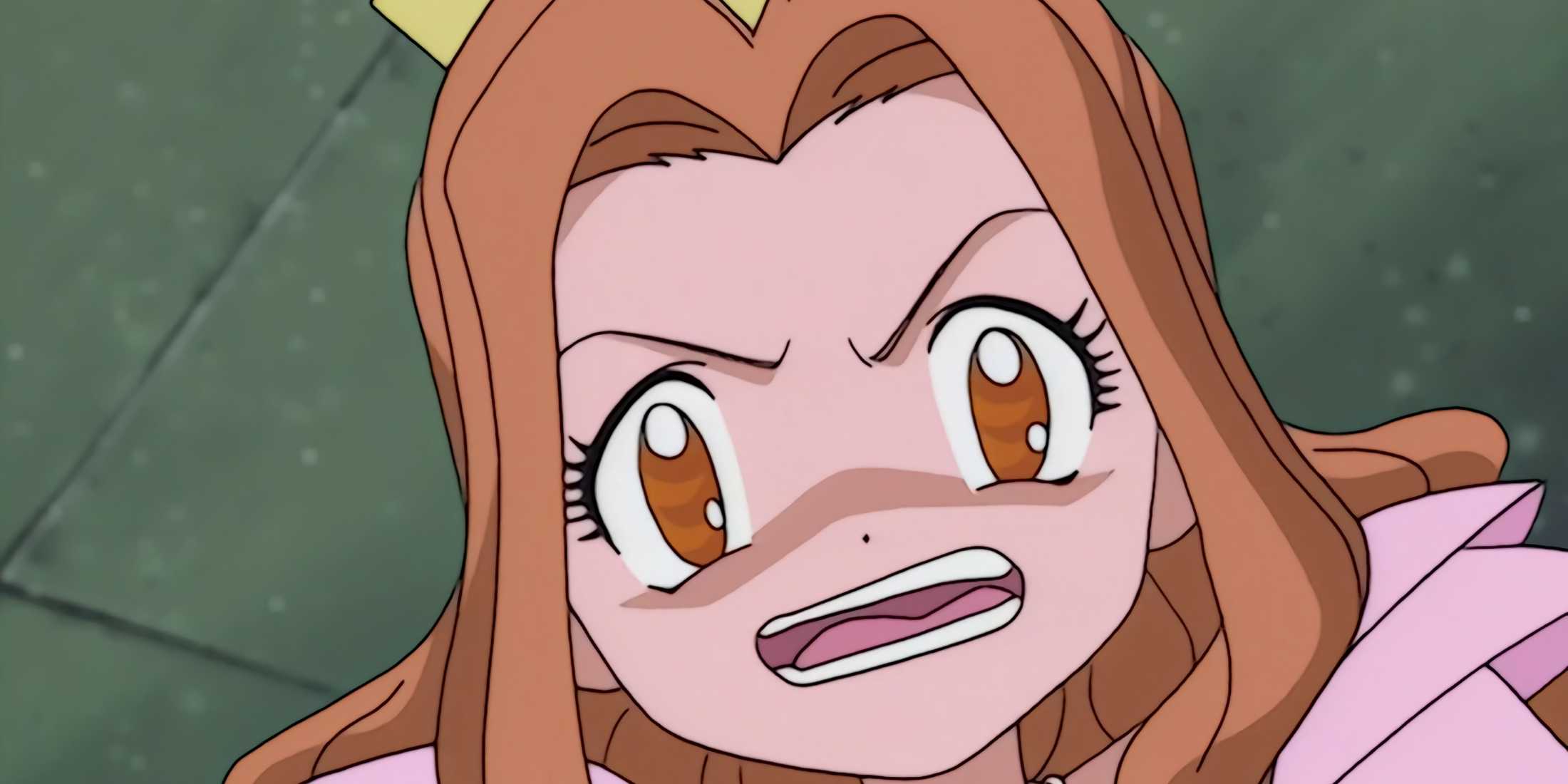 Mimi screams at her friends, angry about not being treated like a princess.