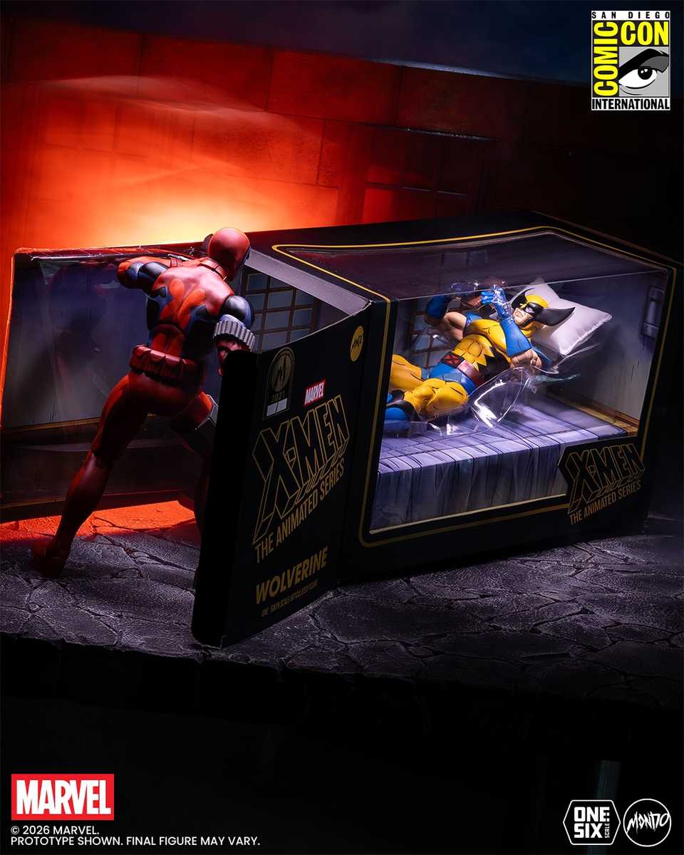 mondo deadpool figure - deadpool breaking wolverine out