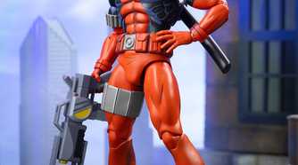 mondo deadpool figure - deadpool winking face
