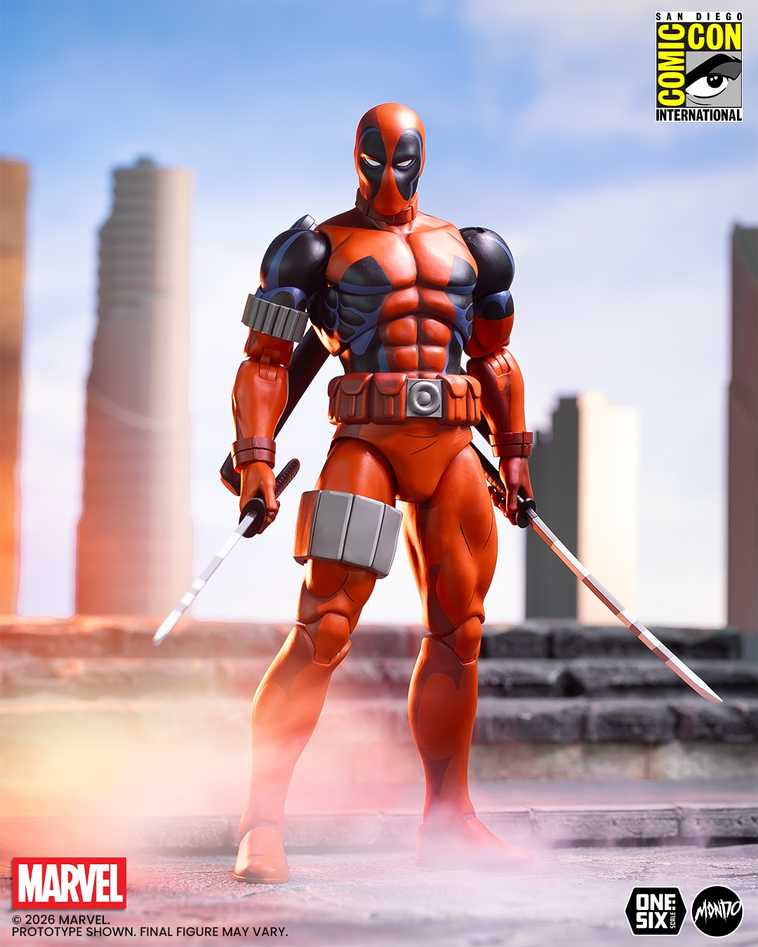 mondo deadpool figure - deadpool with katanas