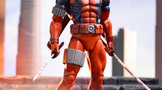mondo deadpool figure - deadpool with katanas