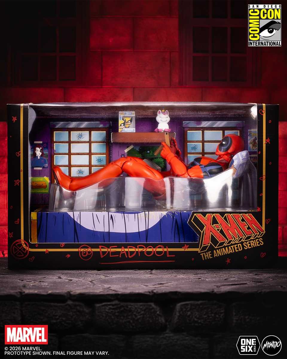 mondo deadpool figure - packaging