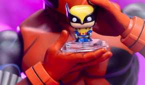 mondo deadpool figure - wolverine bitty pop