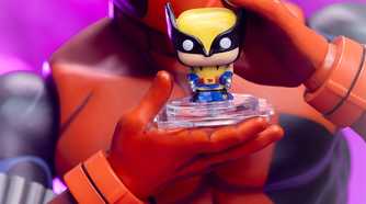 mondo deadpool figure - wolverine bitty pop