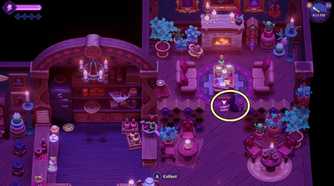 Clue #1 on the ground in The Broken Lamp in Moonlight Peaks.