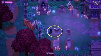 Clue #2 on the ground in Ambrosia Graveyard in Moonlight Peaks.