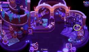 Clue #3 inside Webb of Wonders in Moonlight Peaks.