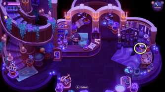 Clue #3 inside Webb of Wonders in Moonlight Peaks.