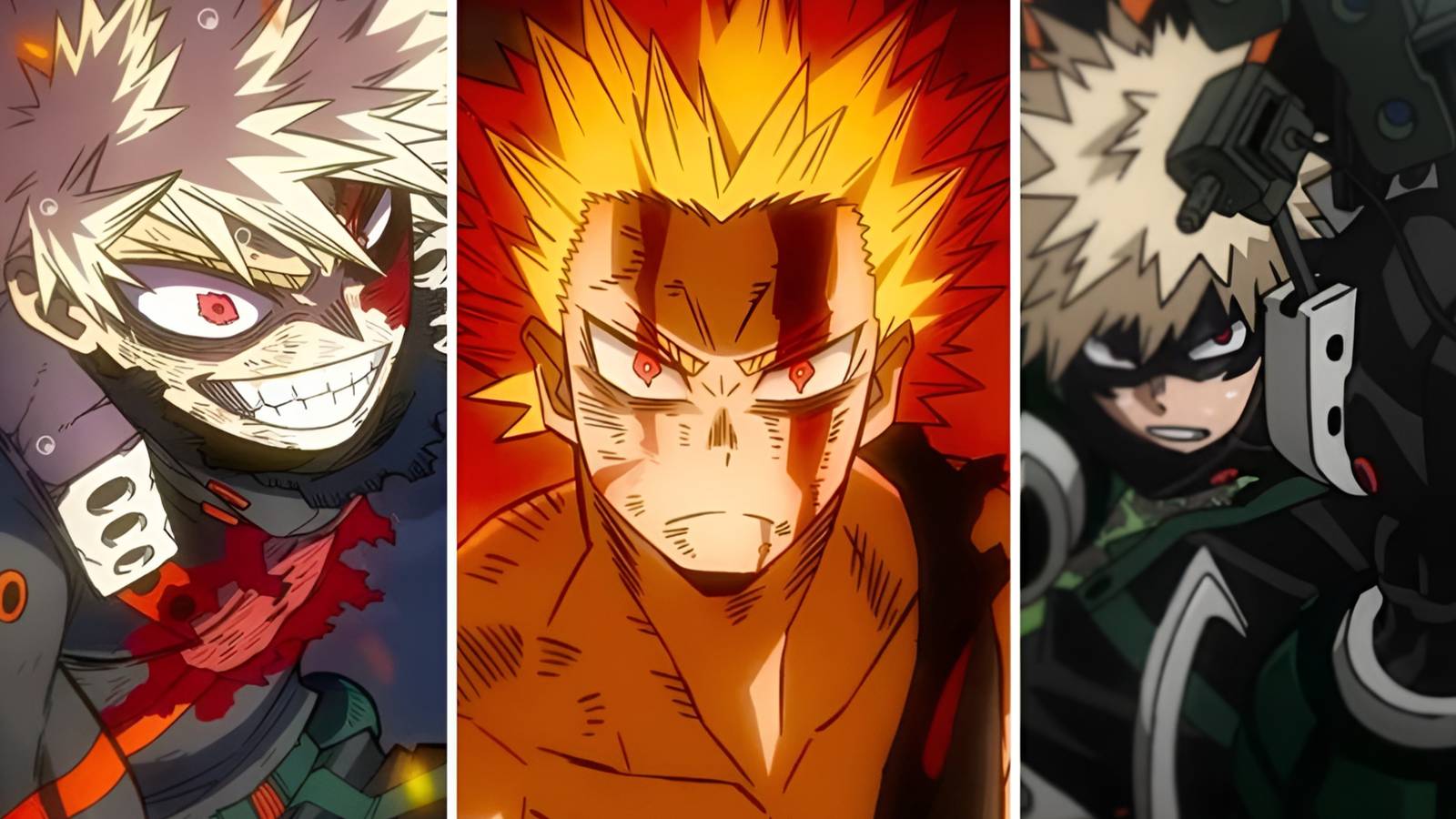 my hero academia-bakugo-strongest-forms ranked