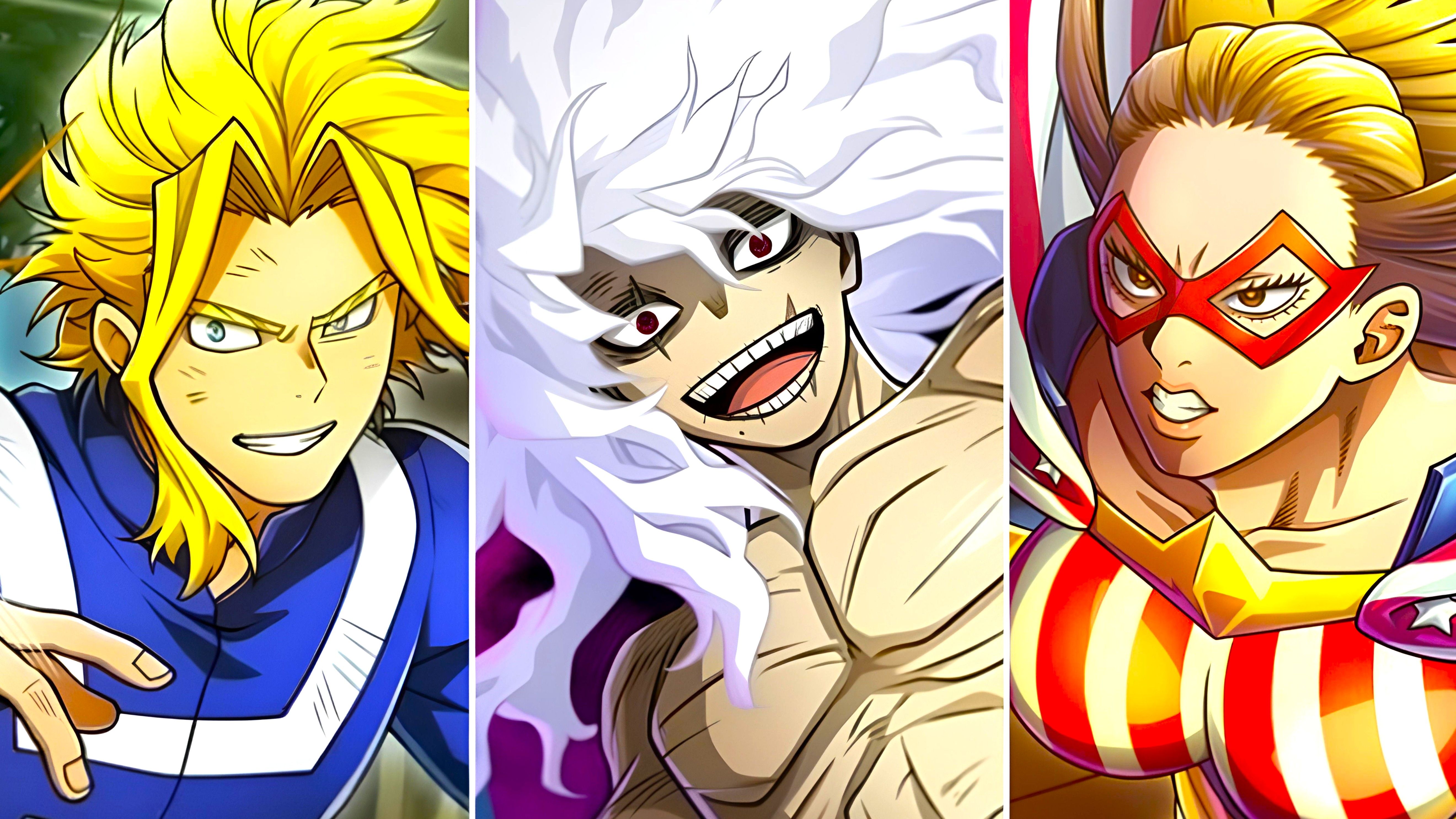 my hero academia strongest characters who can fight quirkless