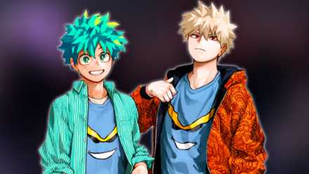 image of Izuku Midoriya and Bakugo