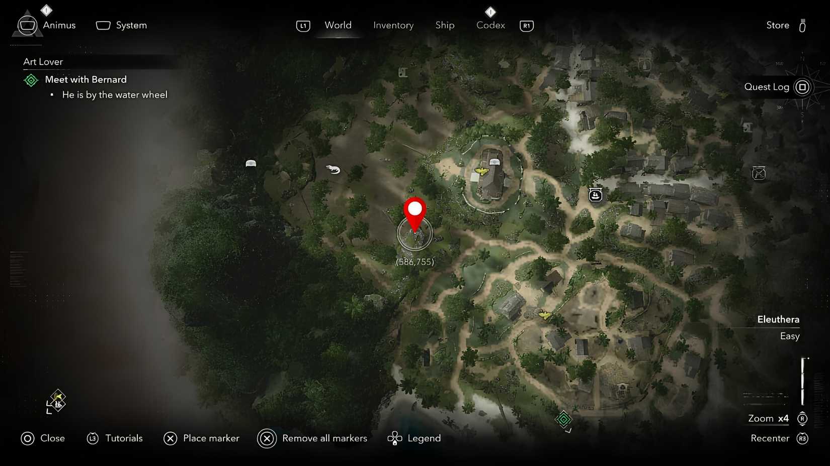 Nassau Treasure Location Solution & Rewards