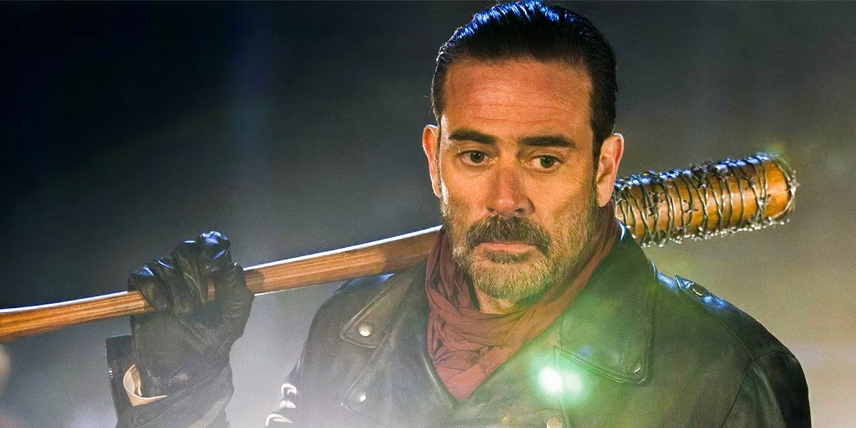 Negan and Lucille in The Walking Dead