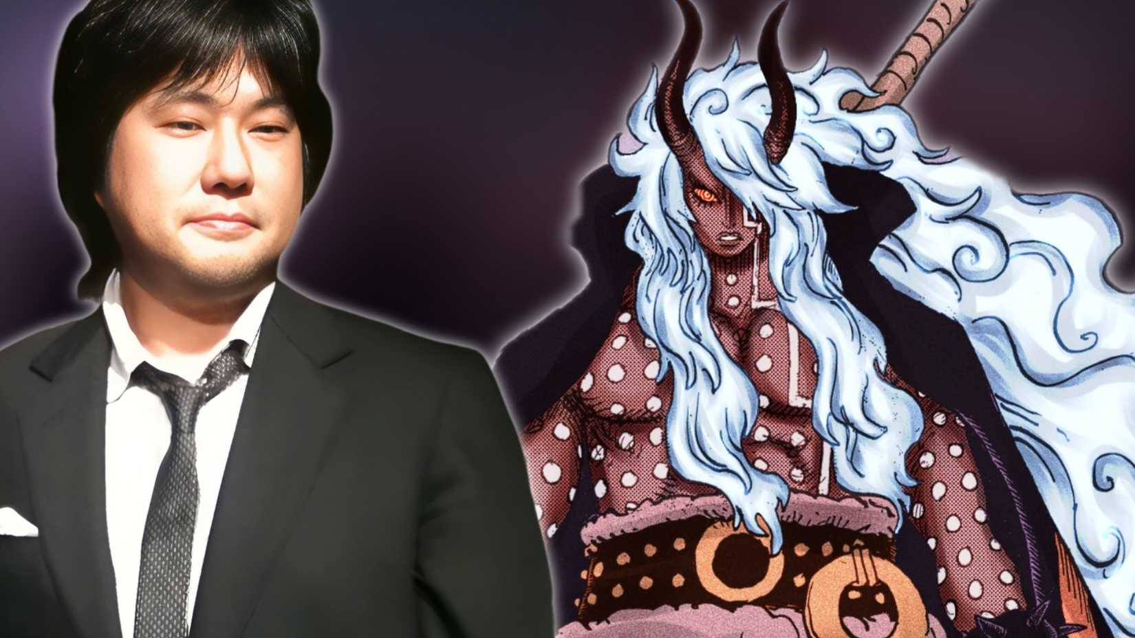 Image of Eiichiro Oda and Nerona Imu from One Piece