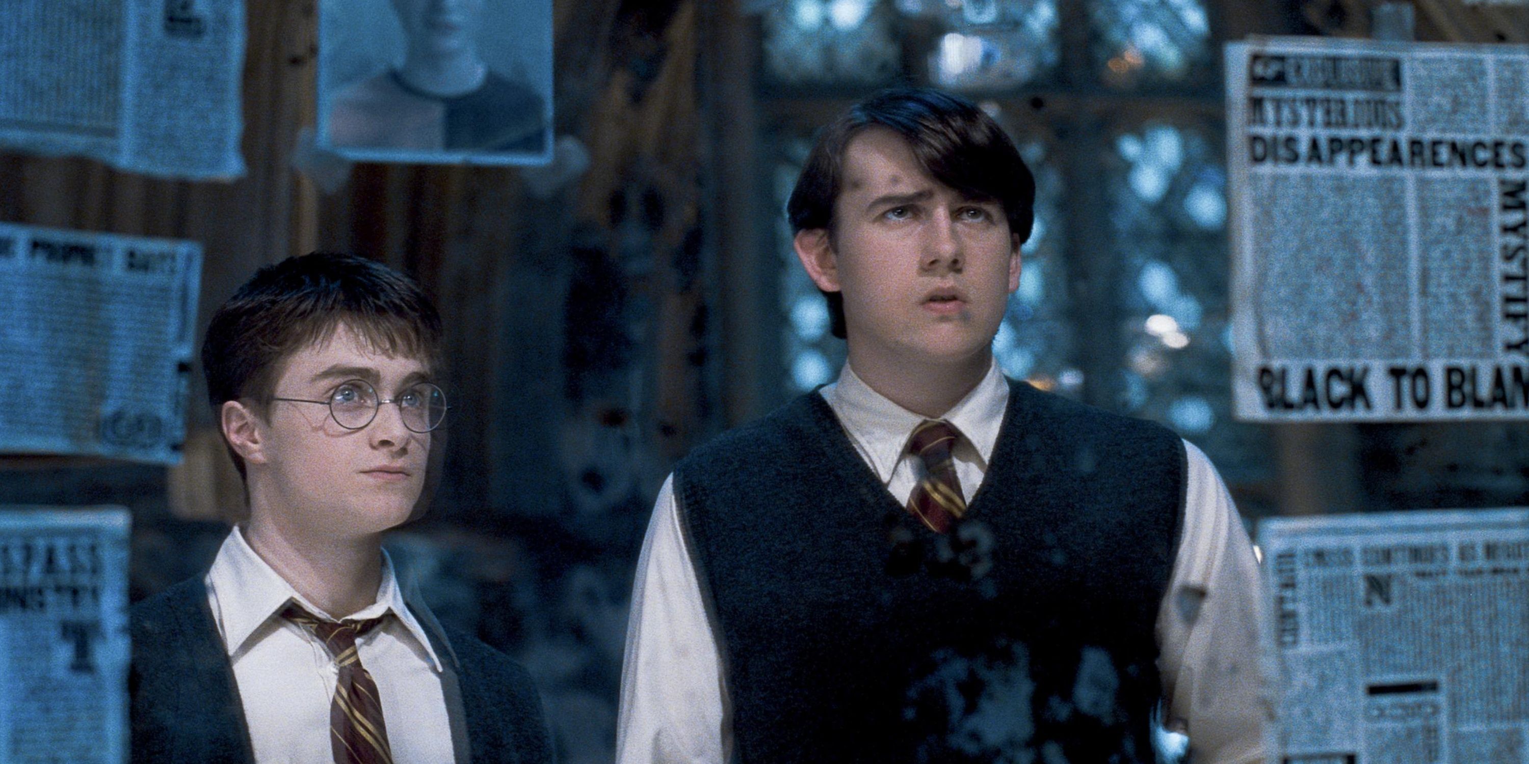 Neville and Harry in Harry Potter