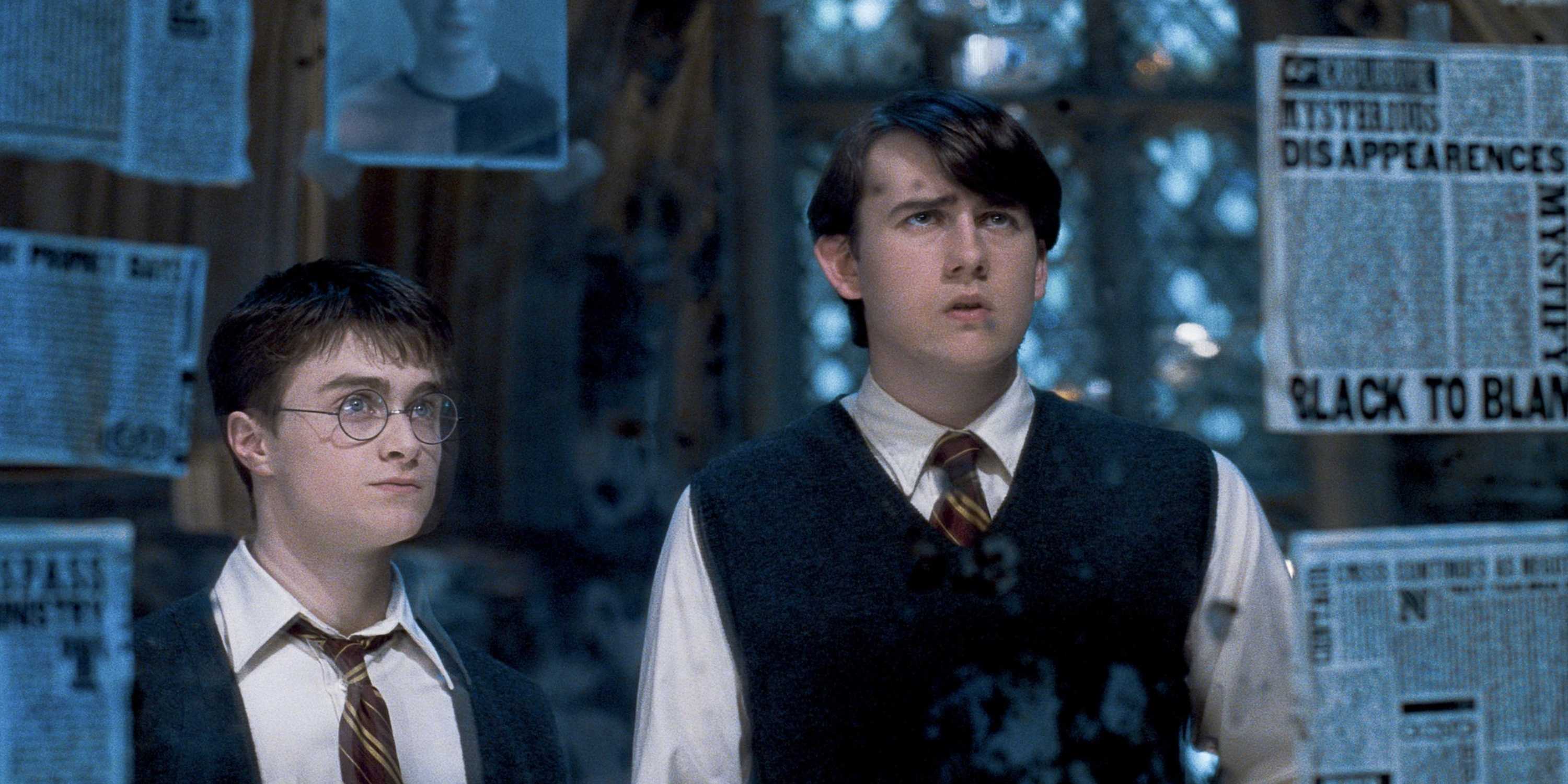 Neville and Harry in Harry Potter