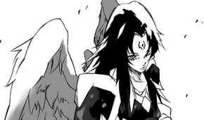 One of the Angels appears and introduced himself to the heroes.