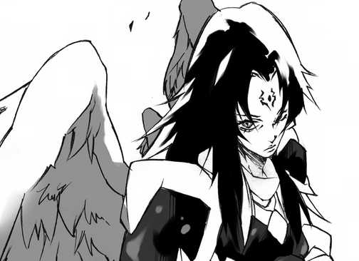 One of the Angels appears and introduced himself to the heroes.