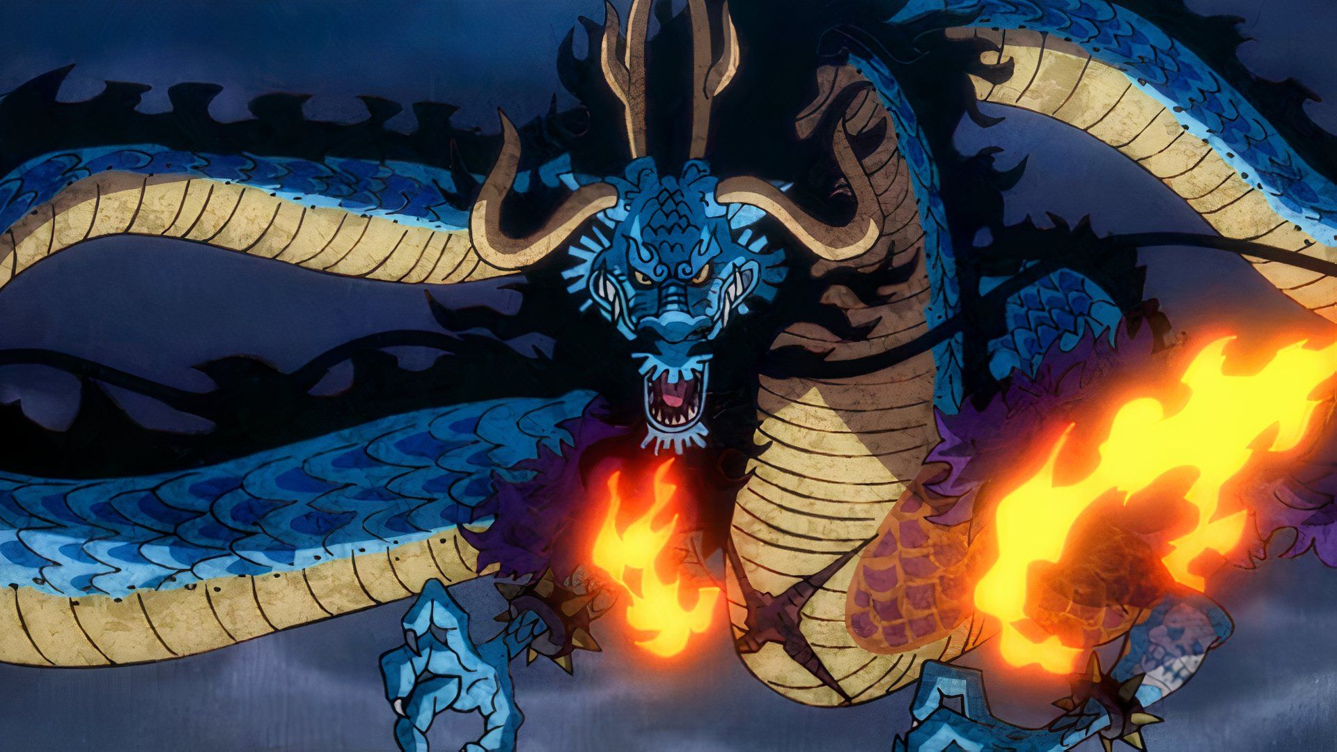 one piece kaido as dragon