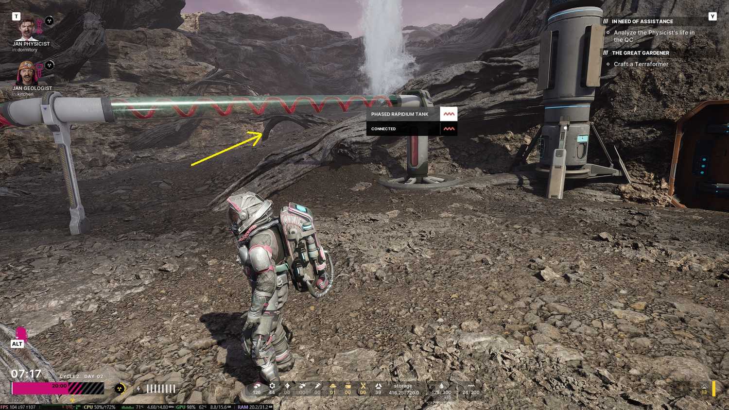 Organics Resource Node 1 - The Alters Last Variable