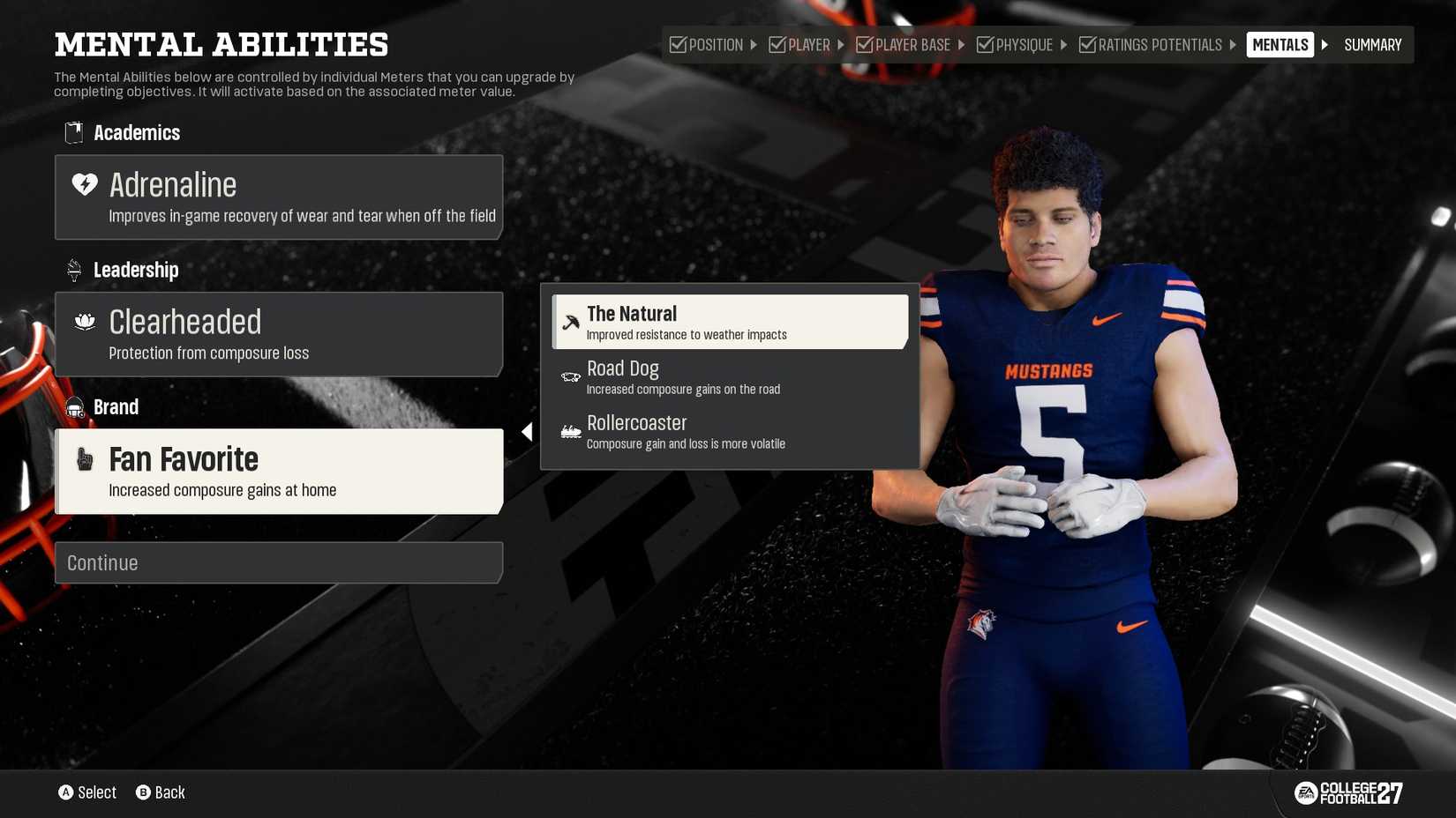Other Mental Abilities - College Football 27