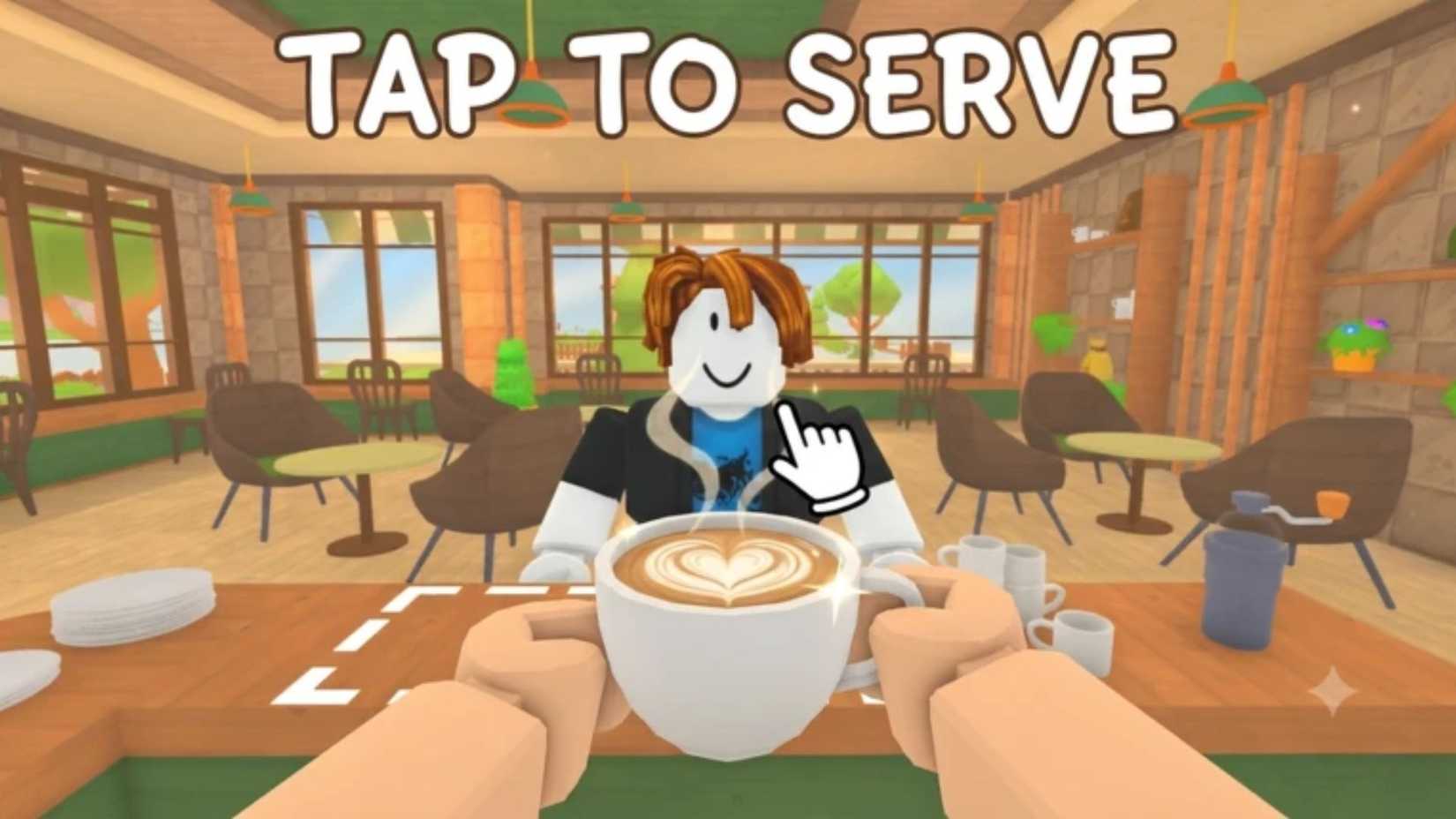 Own a Cafe character