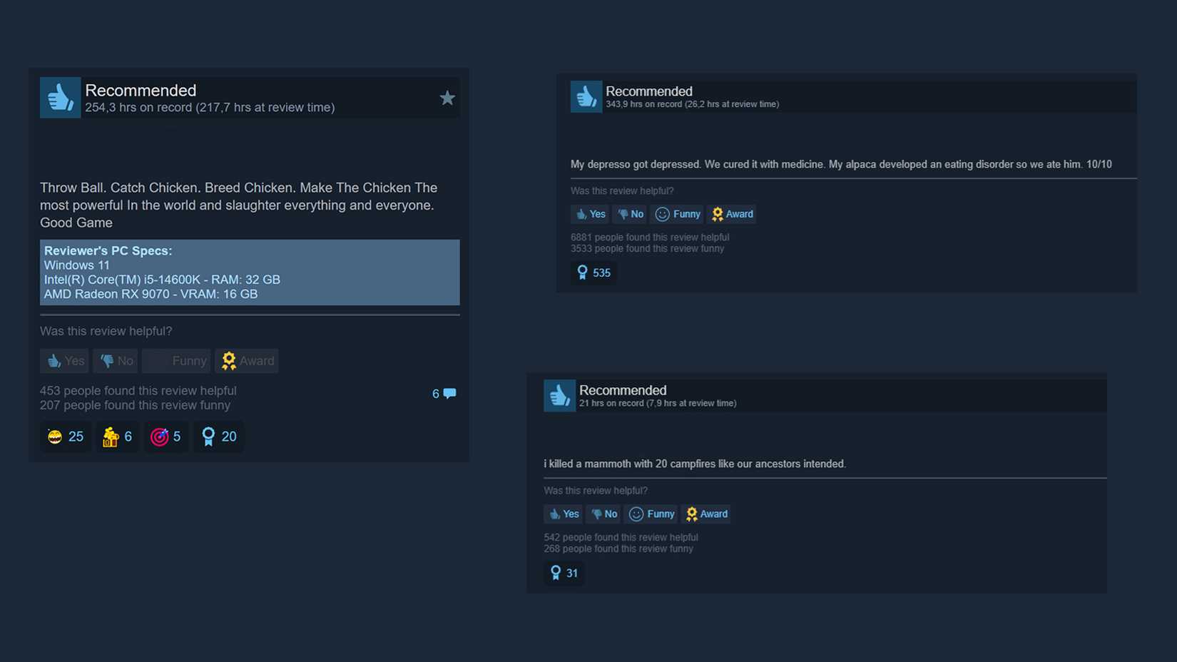 Palworld Interesting Steam Review