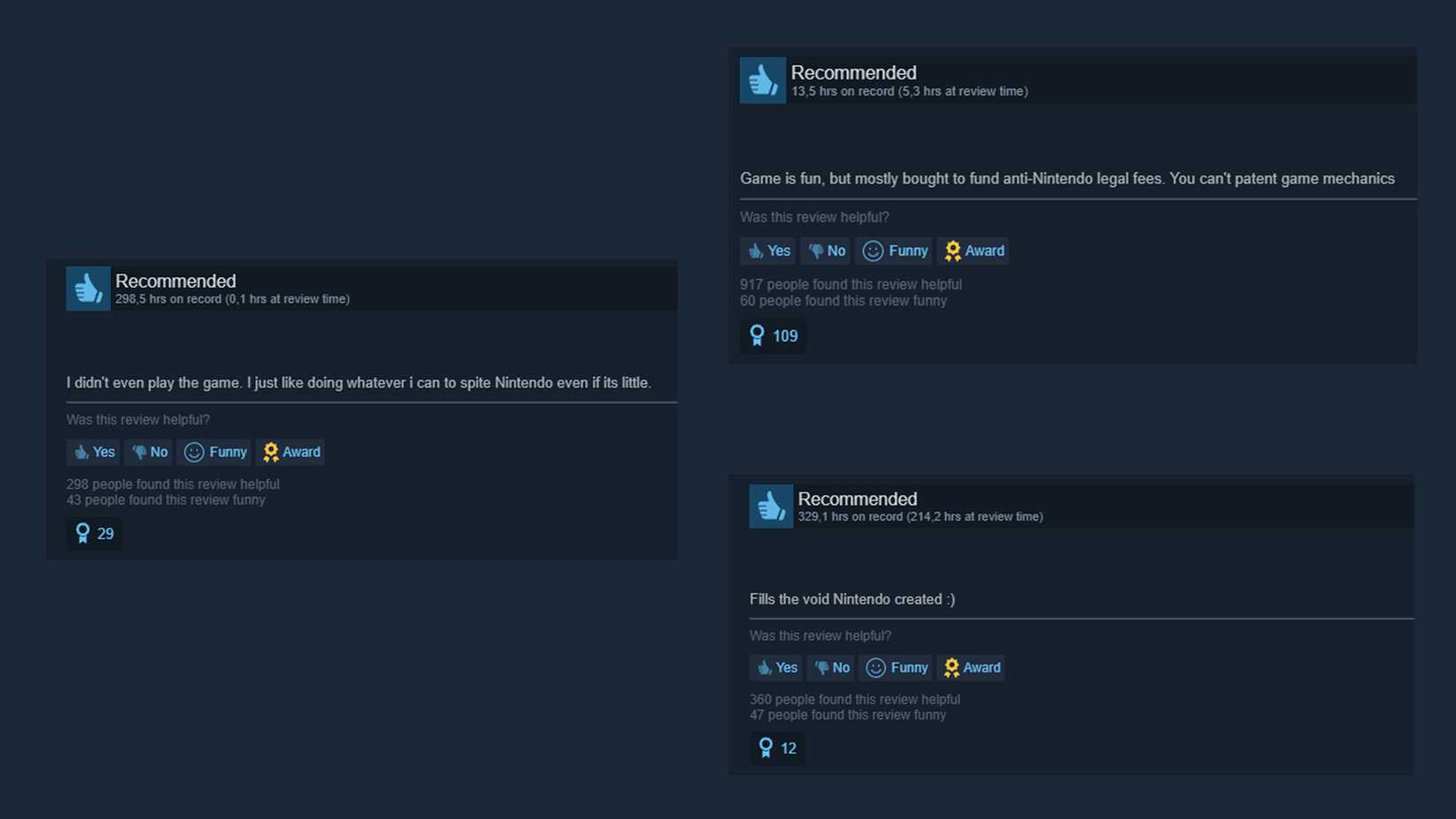 Palworld Interesting Steam Review 5